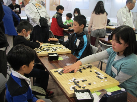 第6回本因坊秀策囲碁記念館子ども囲碁大会