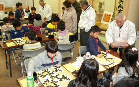 本因坊秀策囲碁記念館子ども囲碁大会